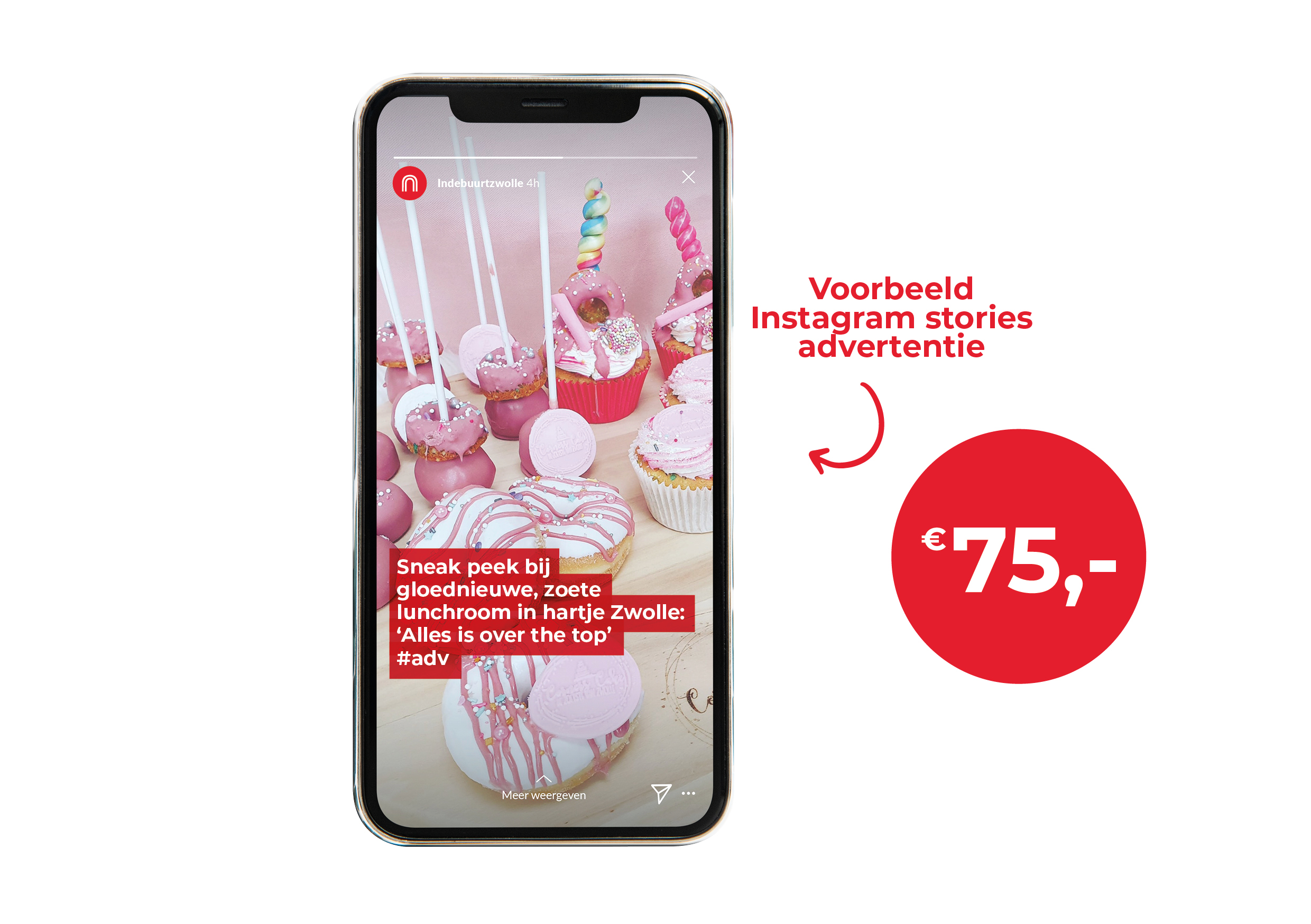 ndebuurt instagram story promotie indebuurt instagram story promotie