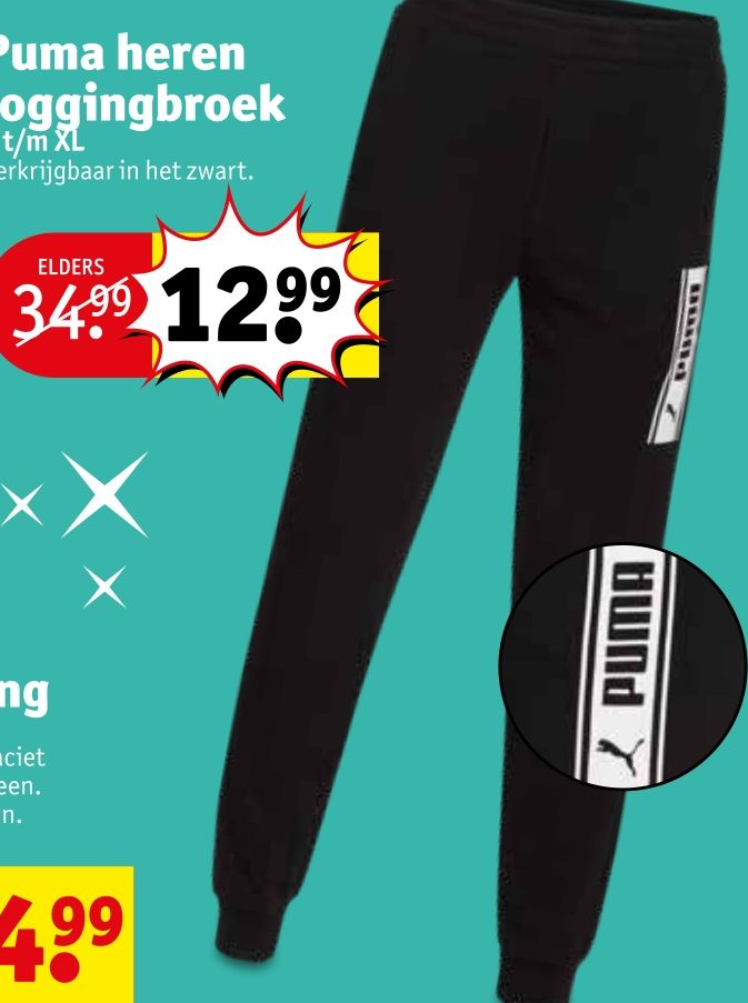 puma sweatpants heren