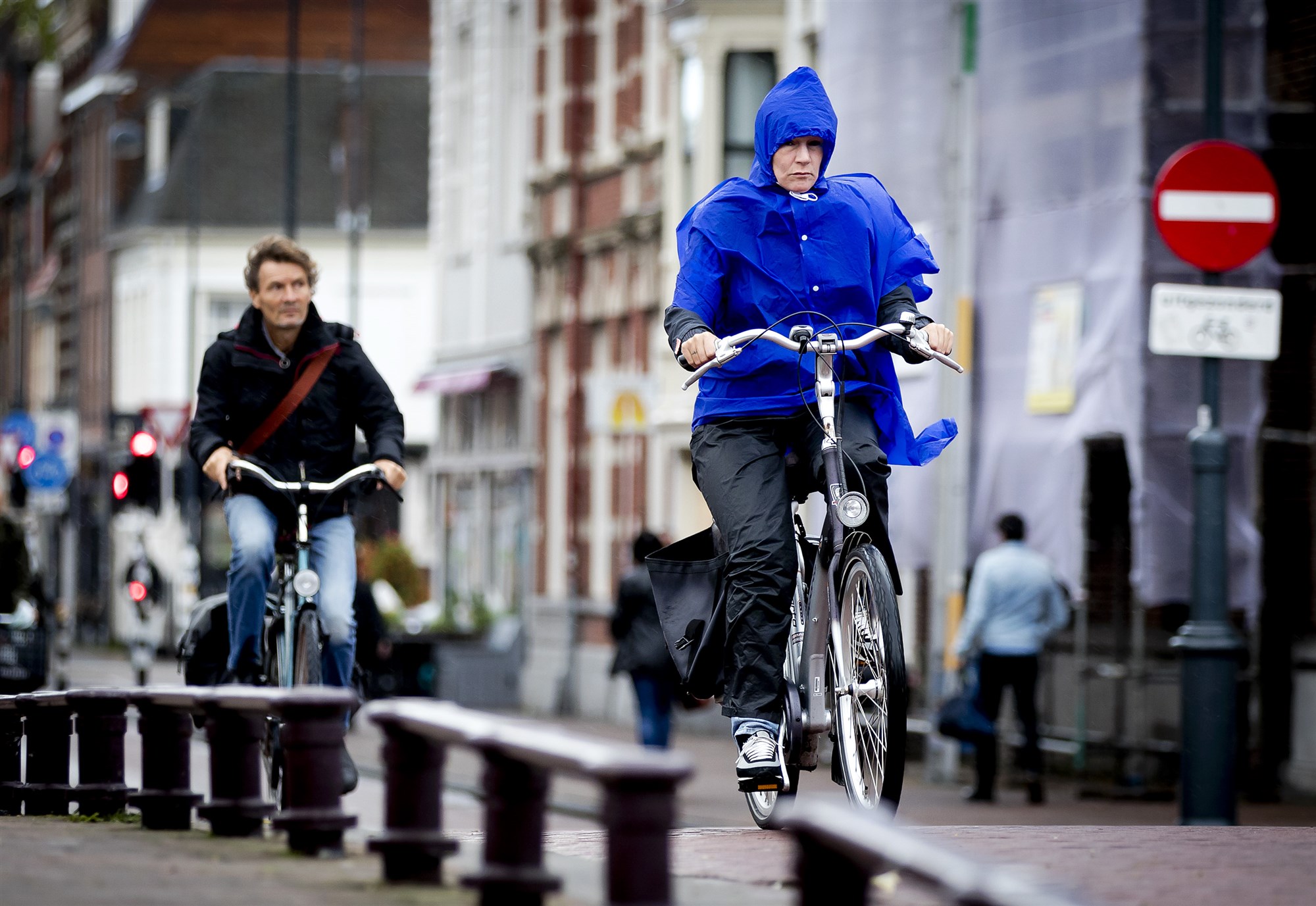 Storm fiets haarlem