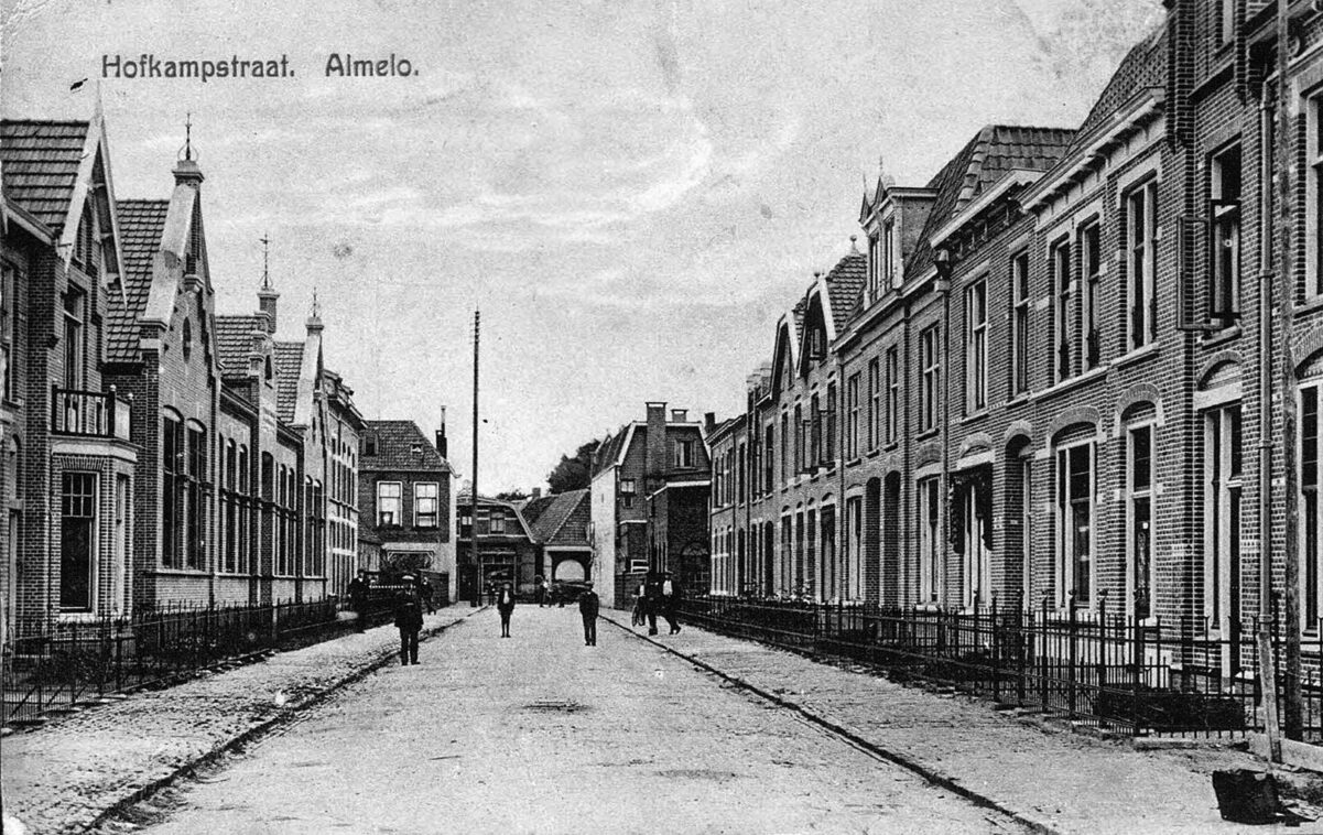 Hofkampstraat in 1917