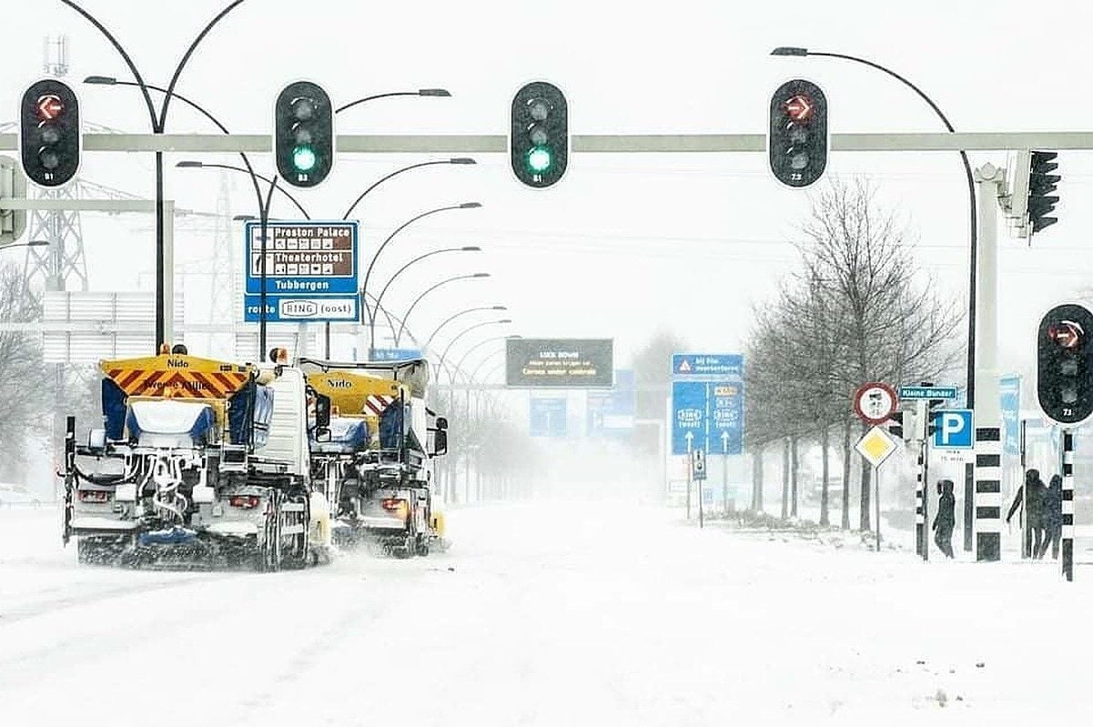Strooiroutes in Almelo: op deze kaart zie je precies waar gestrooid wordt