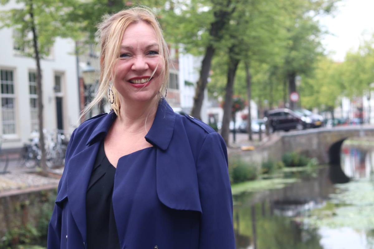 Lucette geeft zangles in Amersfoort