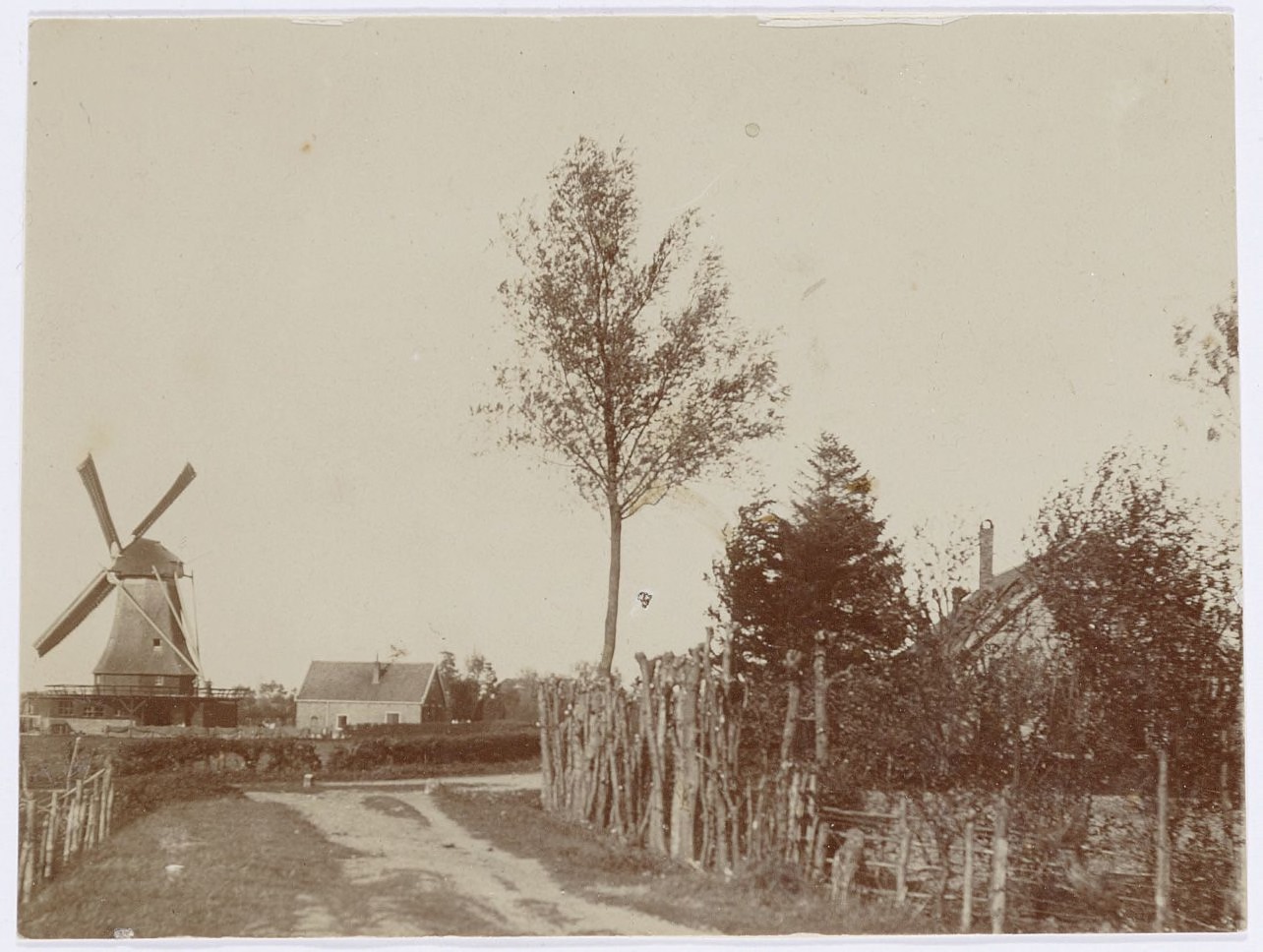 Toen in Amersfoort: toen er nog een molen in Liendert stond