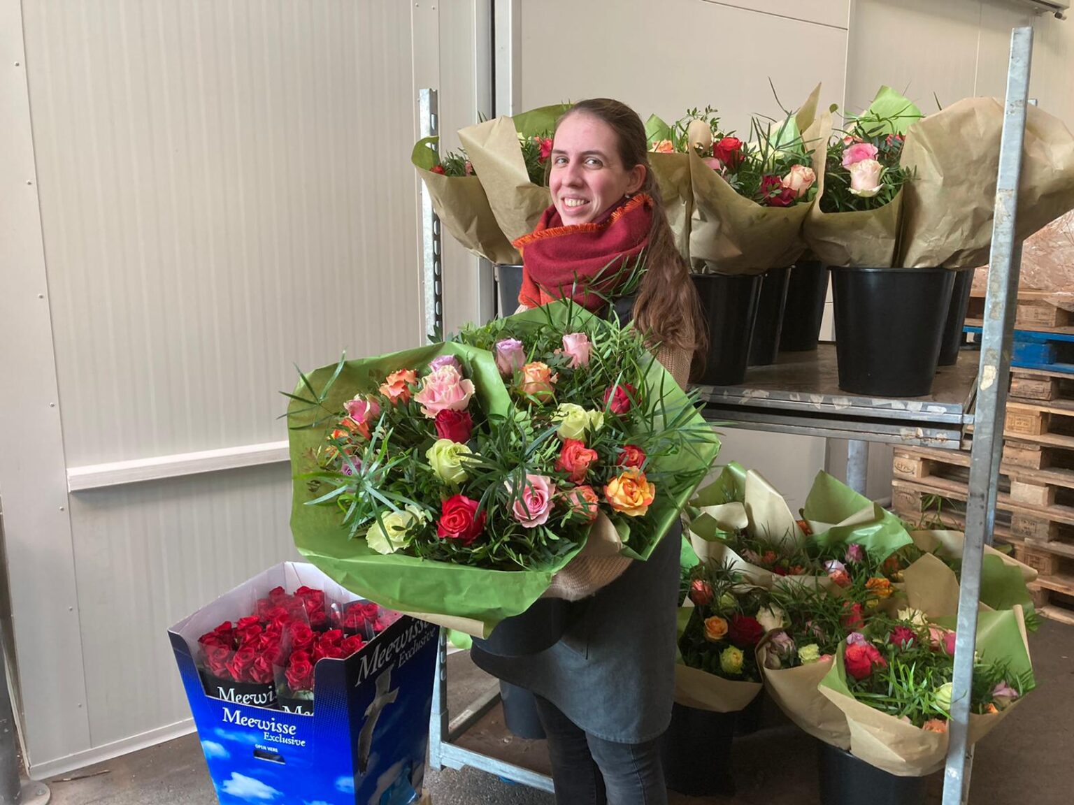 Bloemist Johan Oudshoorn 'Deze dagen heb ik net als een dokter