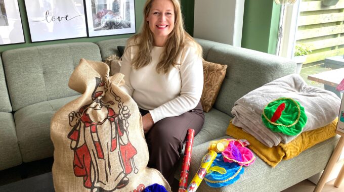 Lonneke begon stichting Kado van de Sint. Foto: indebuurt Amersfoort