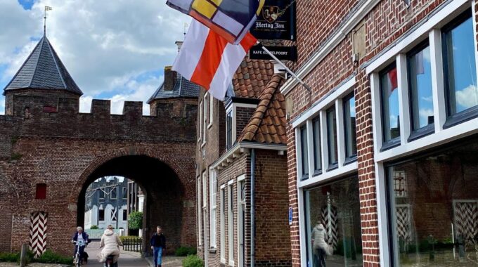 straat koppelpoort amersfoort vlag