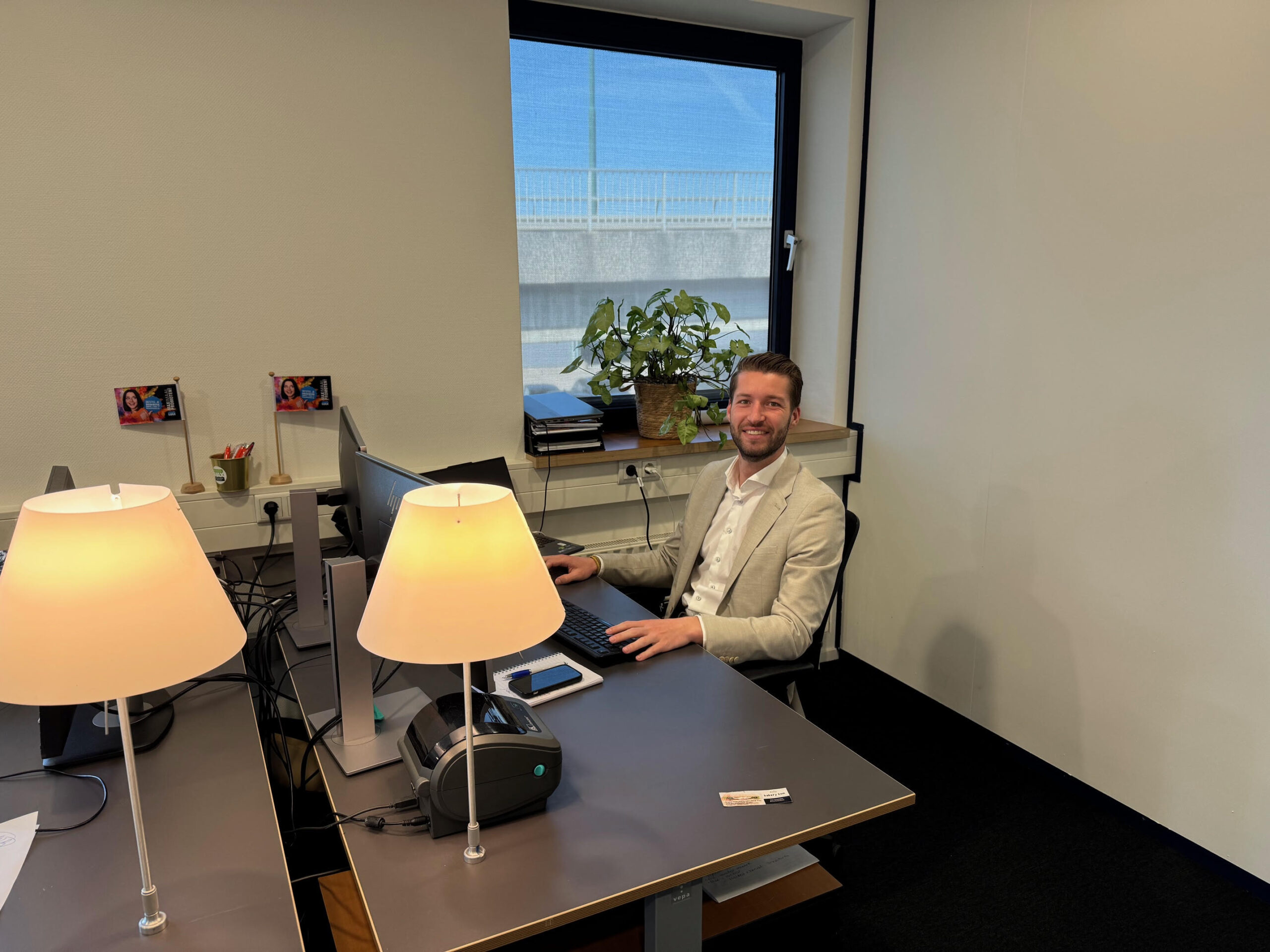 Hé ondernemer! Ferre en zijn collega’s ontzorgen je compleet met hun drukwerk