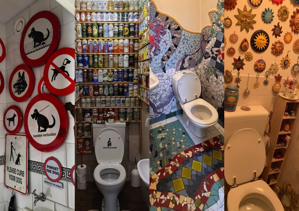 In het kleinste kamertje: dit zijn de uniekste wc’s van Amersfoorters