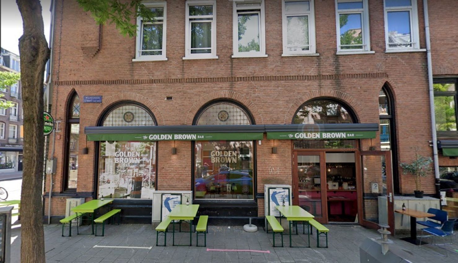 The Golden Brown Bar indebuurt Amsterdam
