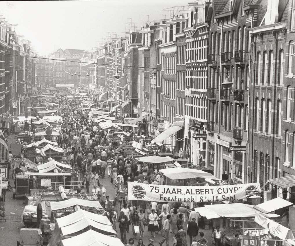 Albert Cuypmarkt 1980
