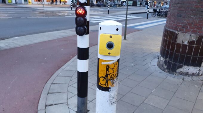 Knopje verkeerslicht