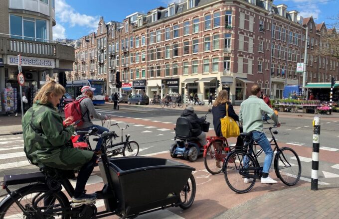 Kinkerstraat scholen fietsroutes
