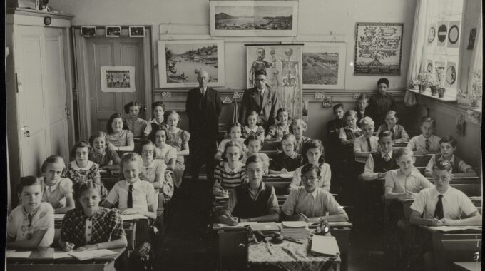 onderwijs klaslokaal Burghtschool