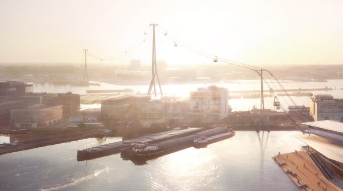 Kabelbaan over het IJ