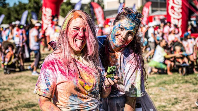 Color Rush Amsterdam run obstacle course