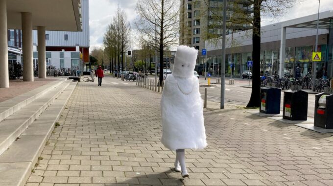 vreemde figuren rond gelderlandplein