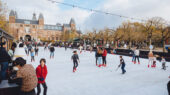 winters weekend weg Amsterdam Schaatsbaan Museumplein