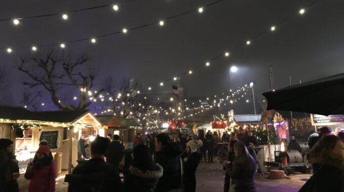 Kerstmarkt Museumplein Ice*Village Amsterdam