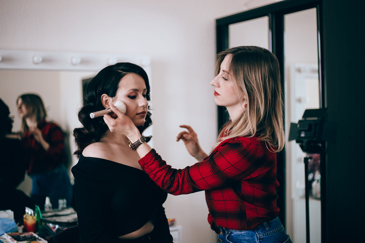 Makeup artist Vlada indebuurt Amsterdam