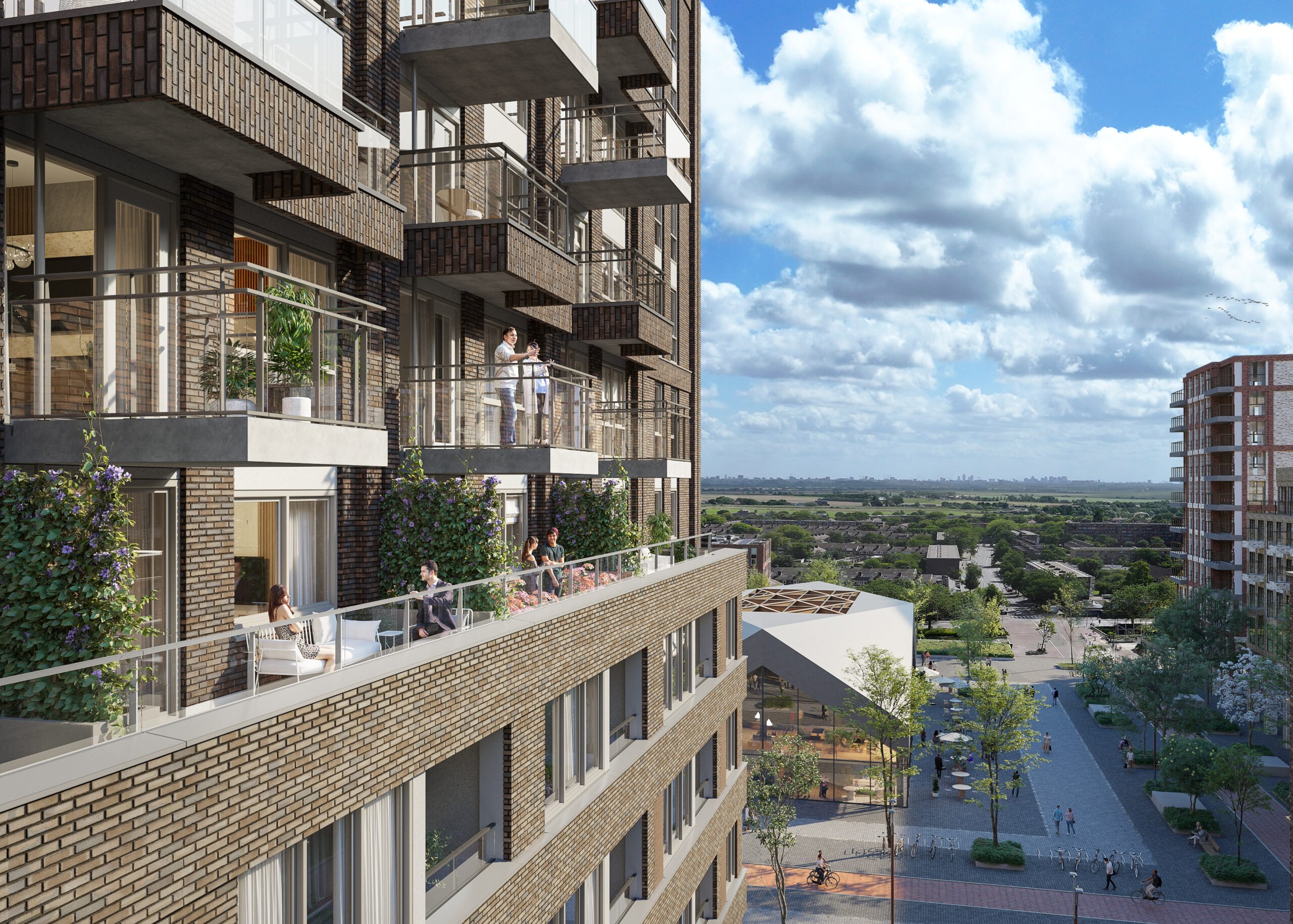 Twijfel je tussen stad en groen, bekijk dan vooral dit nieuwbouwproject