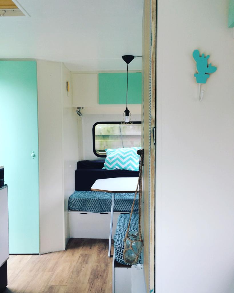 Marlous' eerste caravan