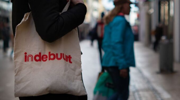 Indebuurt tote bag