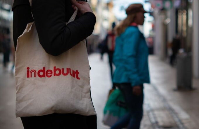 Indebuurt tote bag