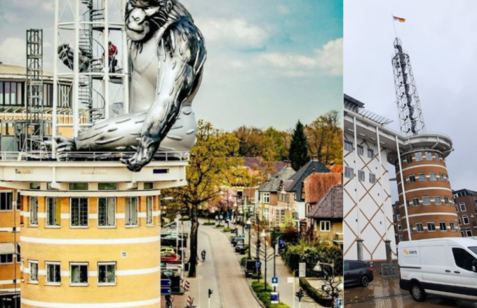 baboe gorilla aap stadhuis apeldoorn rob voss