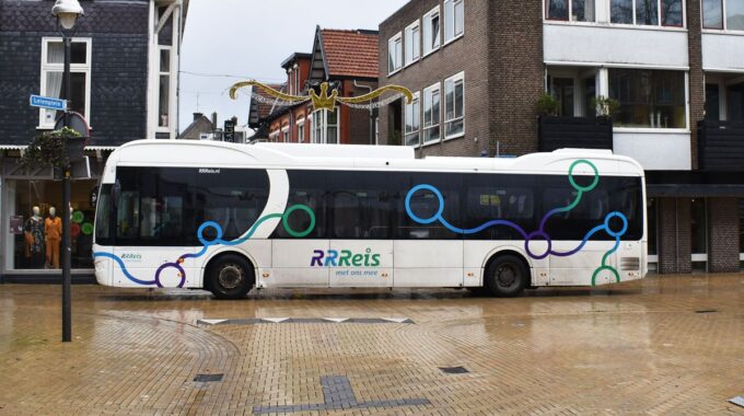 Bus in het centrum