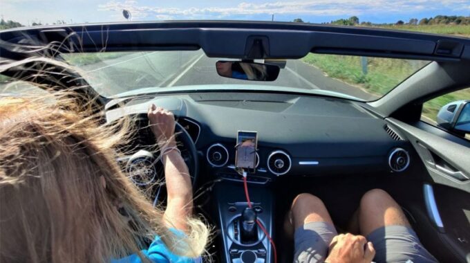 op reis auto
