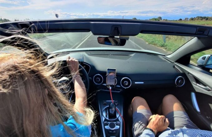 op reis auto