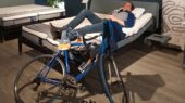 Slaapidee - Marcel met racefiets