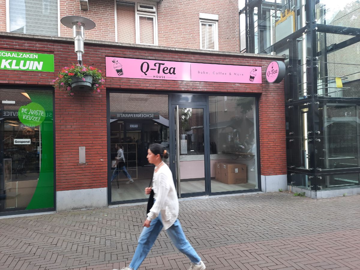 Bubble tea op De Eglantier: Q-Tea House bijna open