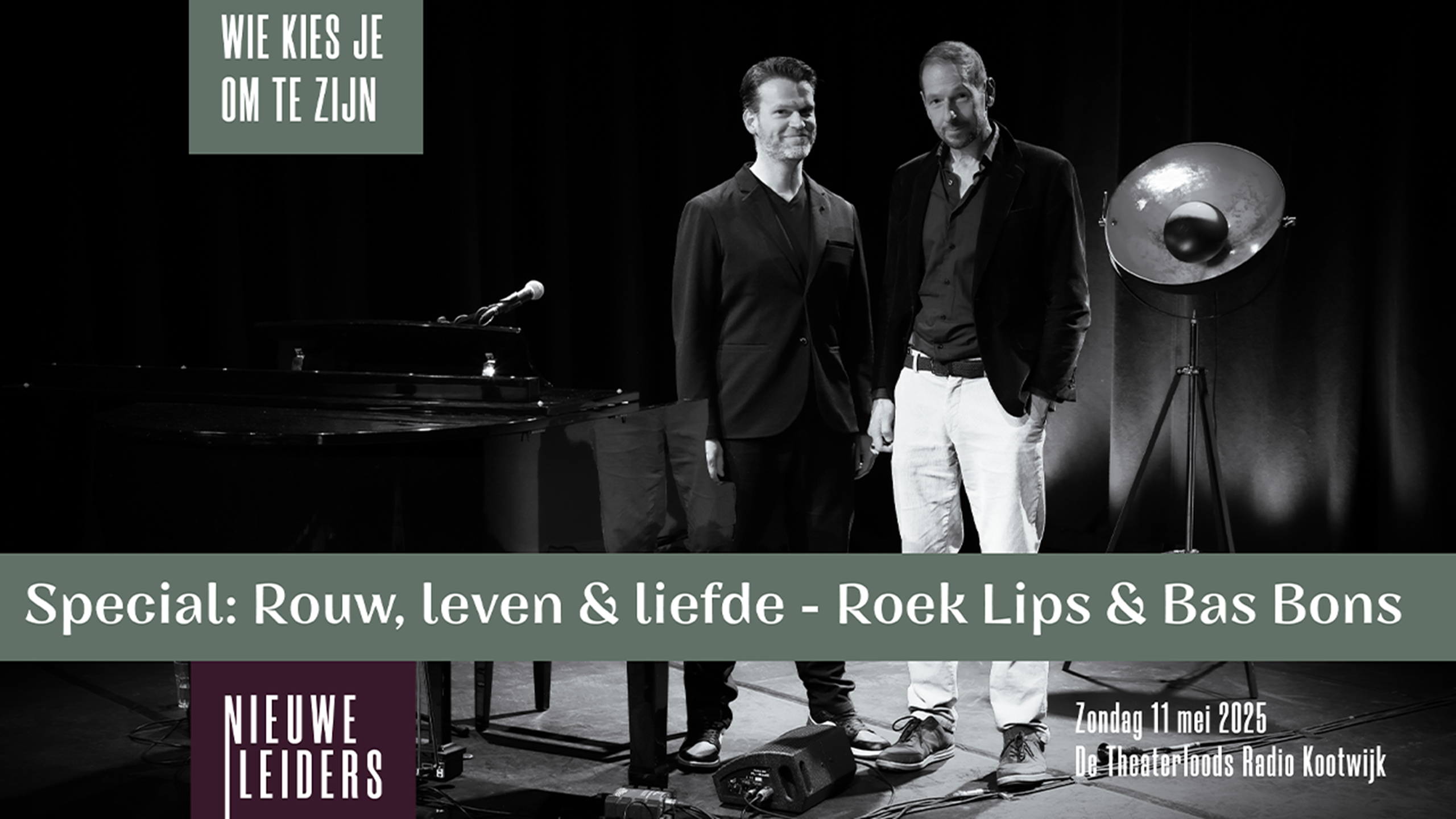 Over rouw, leven en liefde | Zalige Zondag in De Theaterloods Radio Kootwijk - indebuurt Apeldoorn