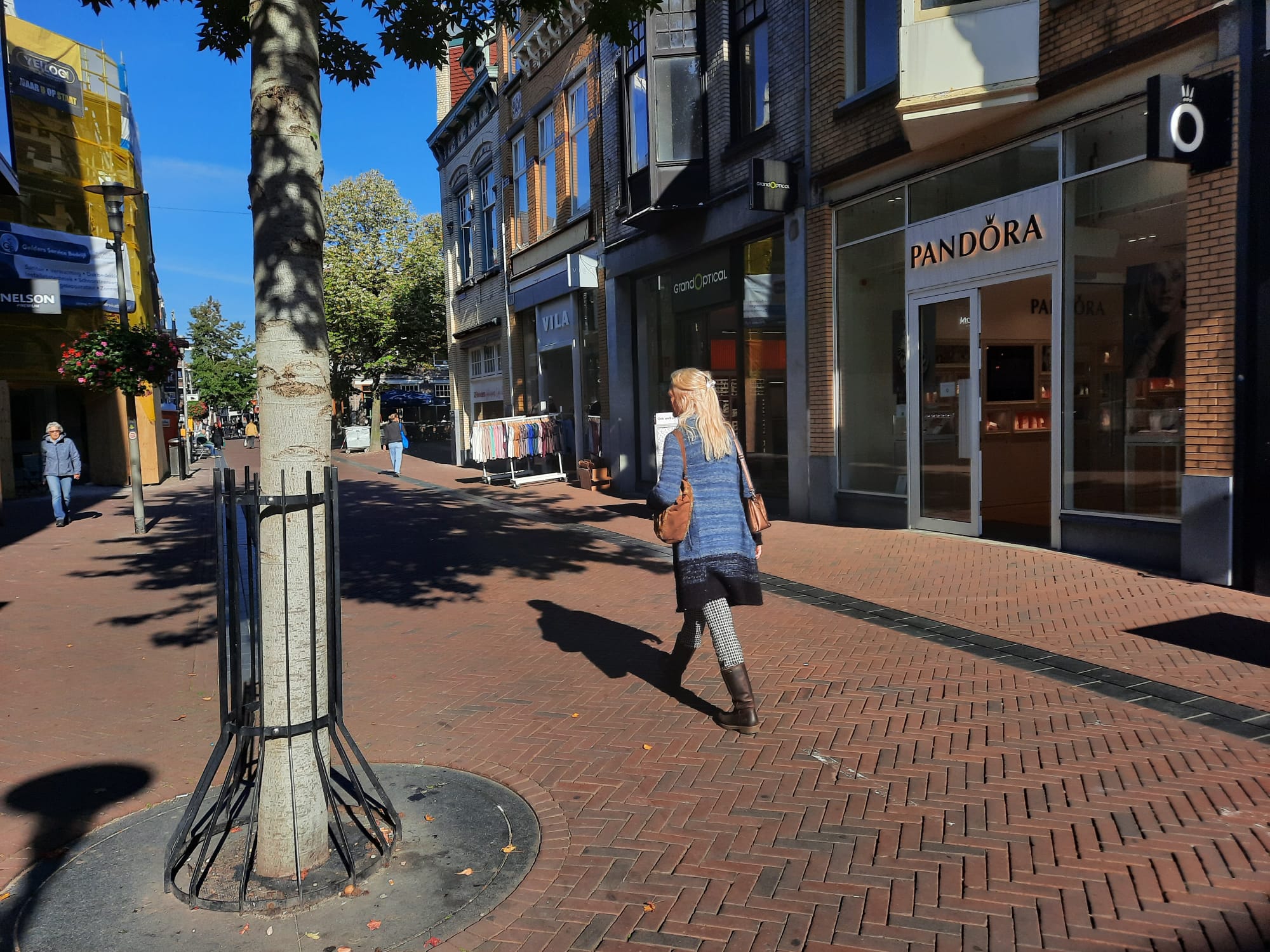 Deze kooitjes rond de bomen in de Apeldoornse Hoofdstraat zijn er niet alleen voor de sier
