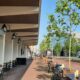 Het overdekte terrassen in Arnhem van Perron5