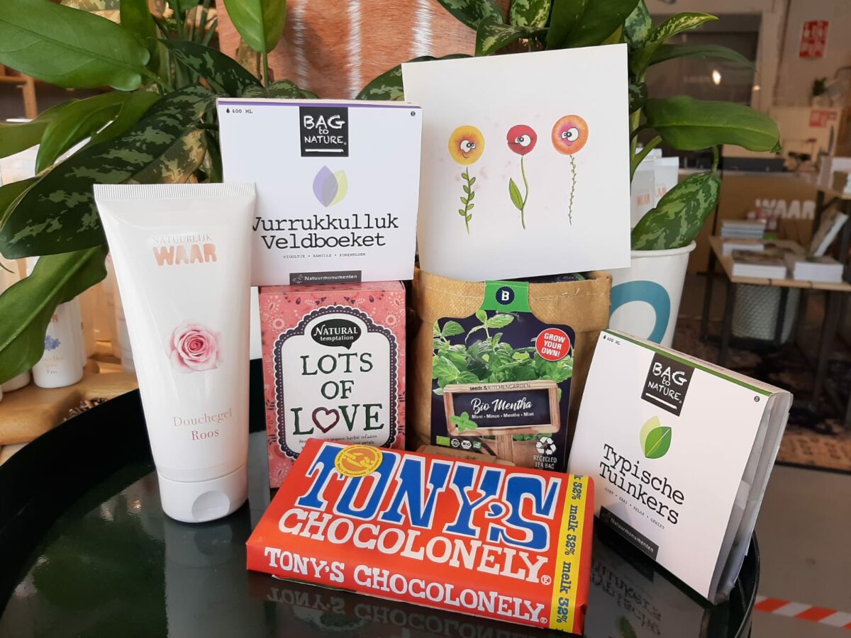 Support your locals en koop een verwenpakket bij Waar
