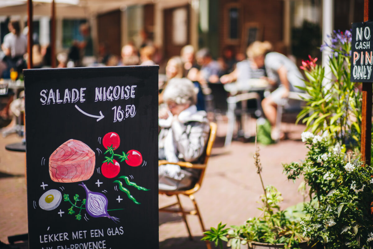 Verfrissende salades van Dudok Arnhem