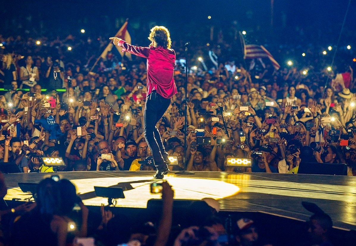 Rolling Stones op het dak