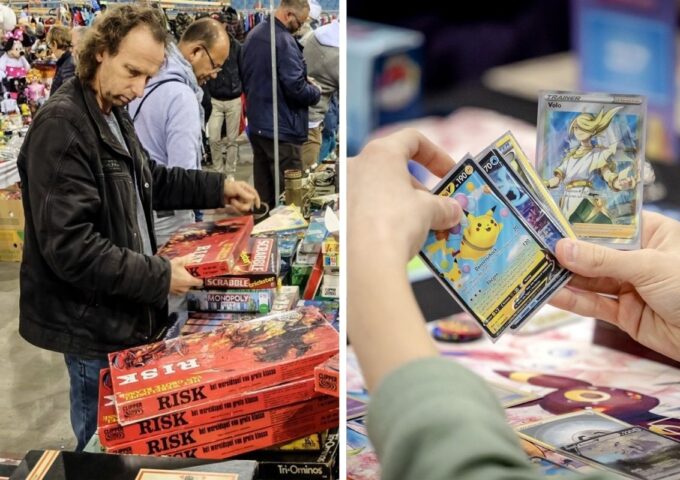 pokémon GelreDome markt snuffelmarkt Paasbeurs beurs rommelmarkt