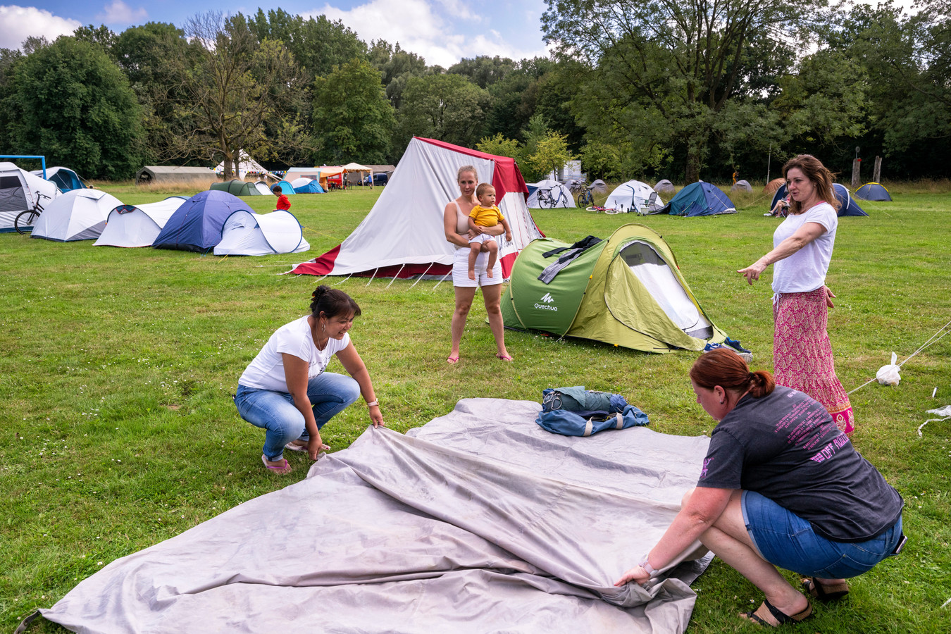 Binnenkort mag je kamperen in het Immerloopark in Arnhem