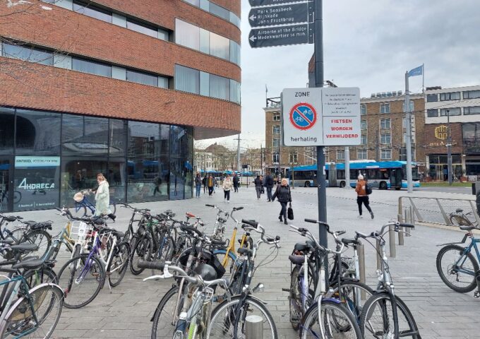 fietsdepot Arnhem fiets weg gemeente
