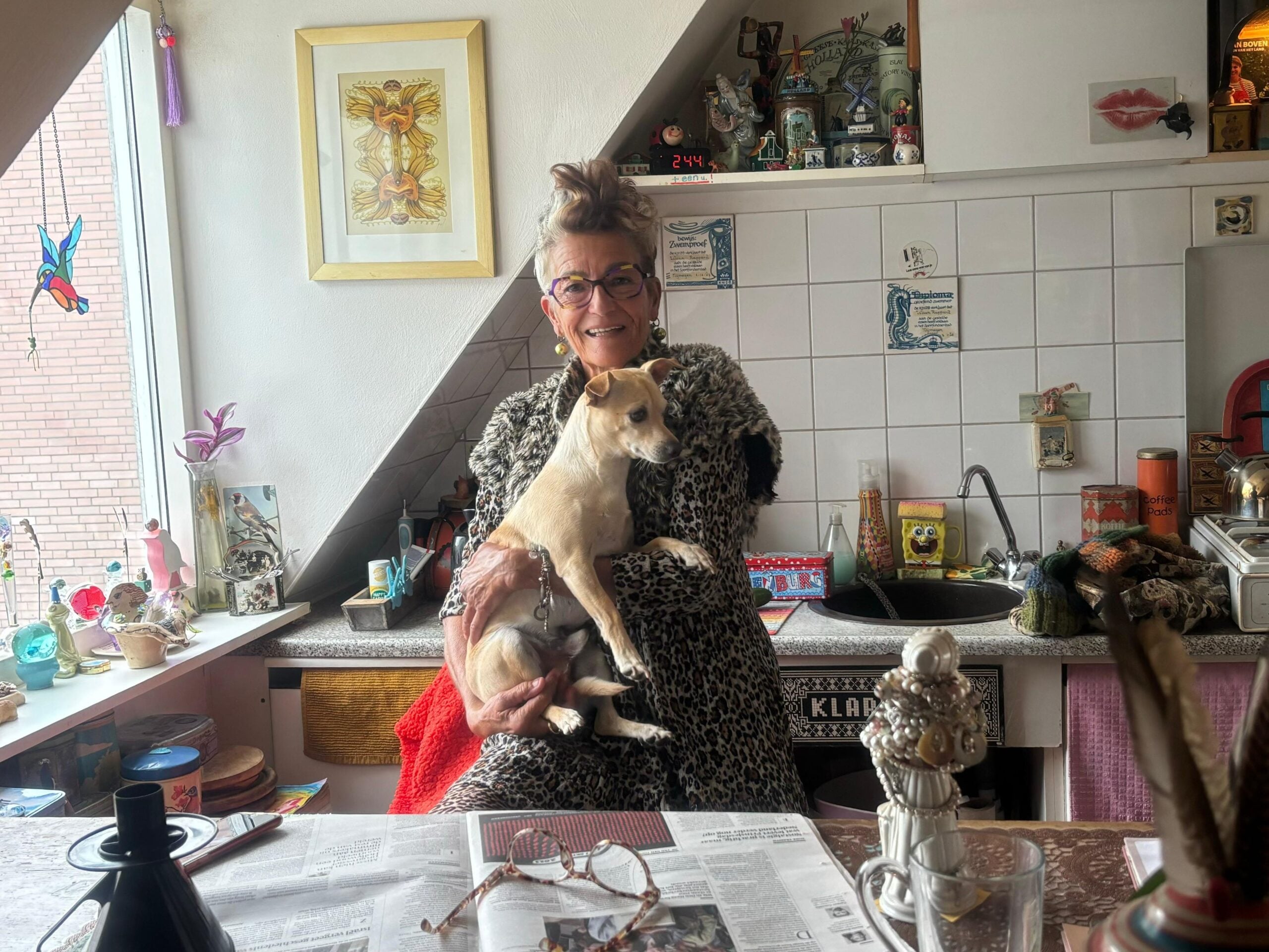 Binnenkijken bij ‘straatjutter’ Lillian: ‘Ik kom bijna nooit met lege handen thuis’