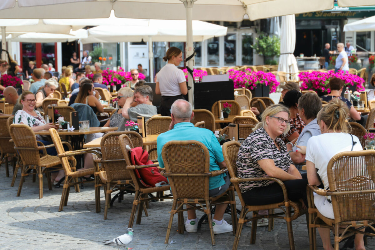 Bourgondiër terras winactie bergen op zoom
