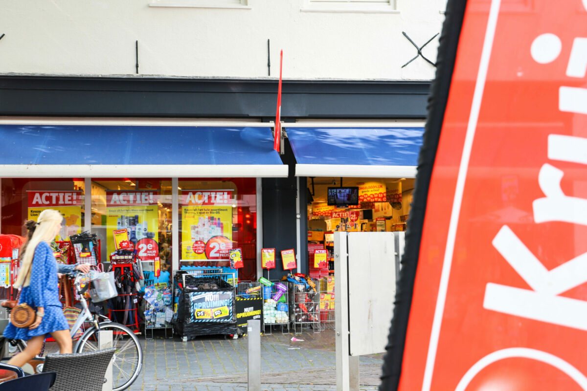 kruidvat winkelen binnenstad centrum