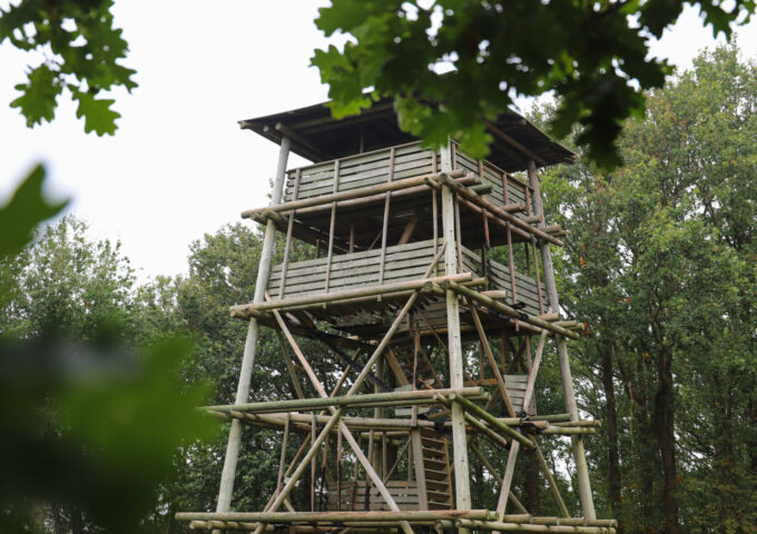 Kraaijenberg politie uitkijktoren Excursie 'Kraaijenberg, Persstation en glühwein' brand toren Kraaijenberg Kraaijenberg toren uitkijktoren