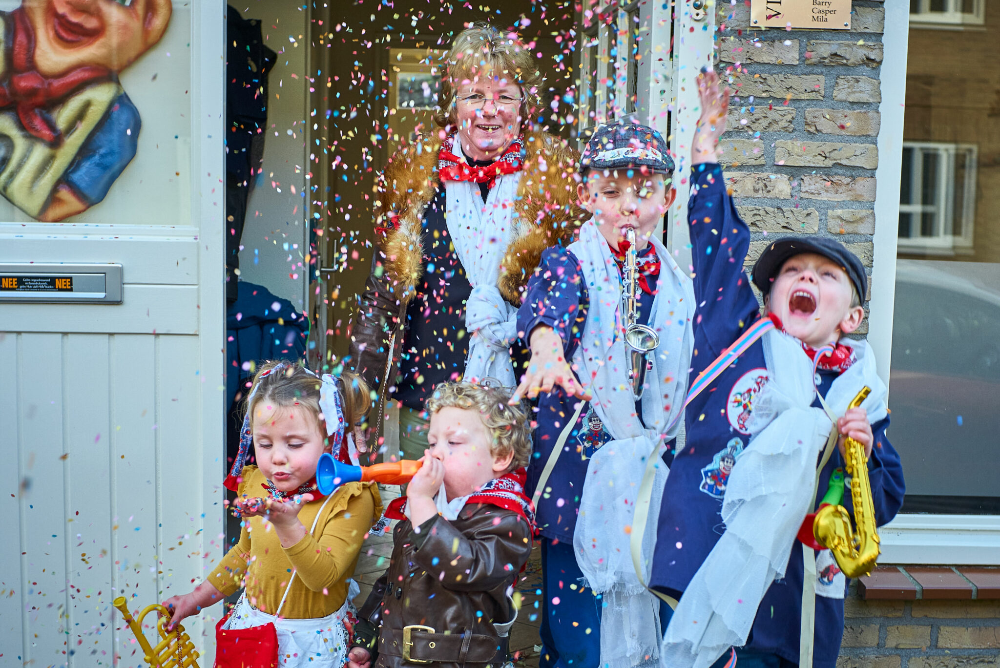 vastenavend corne corné de weert foto's bulle gordijnen verkleden vastenavendkleren feest