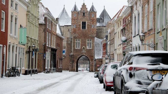 sneeuw winter sneeuwen gevangenenpoort