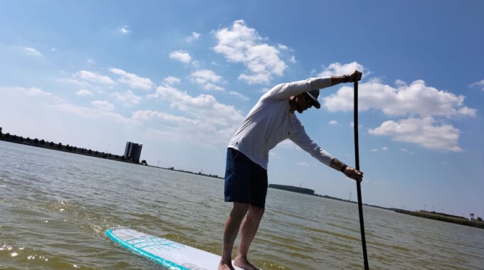 suppen sup surfari supsurfari bergen op zoom binnenschelde varen sporten trainen water ron geertse supboard