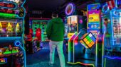 arcadehal level one family entertainment center de zeeland lakes.nl lakes laser gamen arcade game hal spellen games kermis